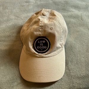 “Life is good” patch cap